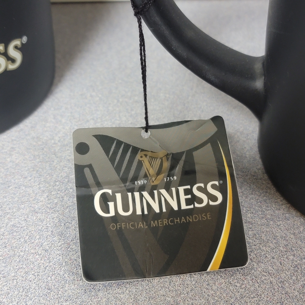 Guinness Mugs - Set Of 2 - NWT - Picture 7 of 7